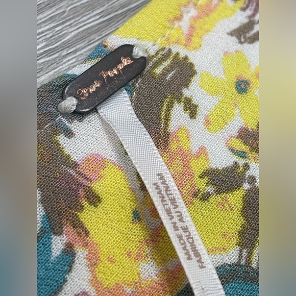 Free People Women’s Floral Summer Dress size 4 (or size Small) - Picture 7 of 8